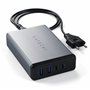 SATECHI Chargeur de Bureau USB-C 108W, 2 Ports USB-C & 2 Ports USB-A, Compatible avec MacBook Pro/Air M2/M1, iPad Pro/Air M2/M1,