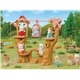 Sylvanian Families - La tyrolienne des bébés - 1 figurine Lapin incluse - Plongez dans l'univers de la famille Sylvanian - Figur