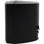 Enceintes 2 voies noires, la paire, enceintes murales pour système stéréo HiFi home cinéma, 40 watts 8 ohms