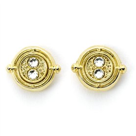 HARRY POTTER Zeitumkehrer Femme Set de Boucles d'oreilles Couleur Or Alliage Zinc