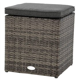 Hespéride - Pouf de Jardin Mayari Terre d'ombre