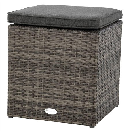 Hespéride - Pouf de Jardin Mayari Terre d'ombre