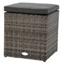 Hespéride - Pouf de Jardin Mayari Terre d'ombre