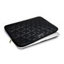 CG MOBILE Guess Housse d'ordinateur matelassée Housse d'ordinateur Housse d'ordinateur 13", Noire GUCS13QLBK