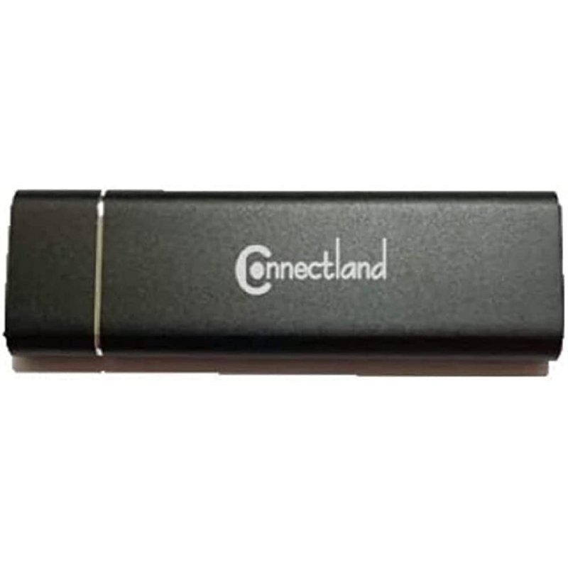 Connectland Boitier Externe USB 3.0 GEN1 (5Gbps) pour SSD M2 NGFF Black