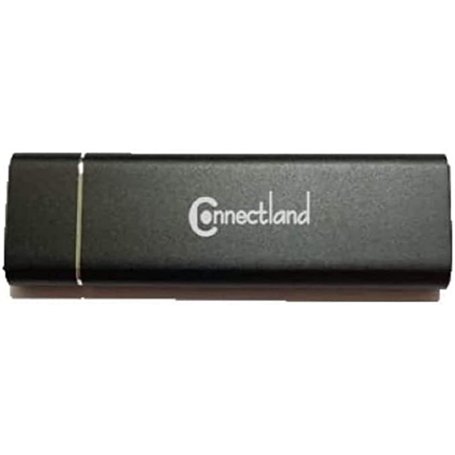 Connectland Boitier Externe USB 3.0 GEN1 (5Gbps) pour SSD M2 NGFF Black