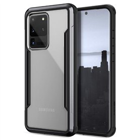 X-Doria Defense Shield Boîtier en Aluminium pour Samsung Galaxy S20 Ultra Compatible avec Les chargeurs Qi sans Fil (Drop Test 3
