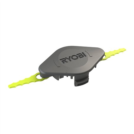 Ryobi - Tête Double Lames Dentelées (+10 Lames) pour Coupe-Bordures, Dresse-Bordures - Spéciale Herbes Hautes/Épaisses