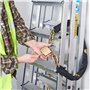Yale Y110B/50/126/1 - Cadenas laiton 50 mm, anse acier cémenté, 3 clés - Pour Casier Scolaire Ecole, Vestiaire de Sport, Boîte à