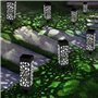 IDMarket - Lot de 10 Lampes solaires extérieures Molly