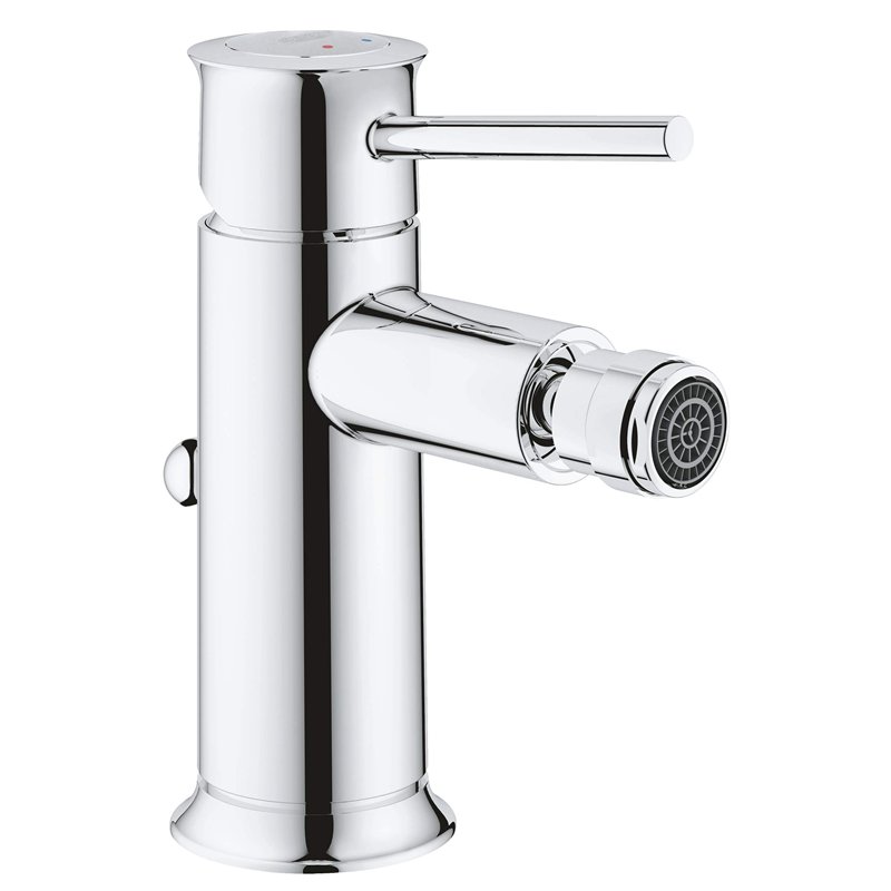 GROHE Mitigeur monocommande Bidet Start Classic, robinet avec tirette de vidage, mousseur à économique d'eau et orientable, chro