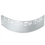 IDMarket - Bordurette de Jardin x5 Acier ajouré Flexible L. 5 x H. 0.18 M