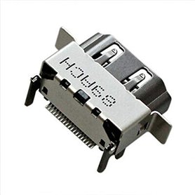 YuYue Port HDMI 2.1 Prise Jack Plug Plug Remplacement du Port d'affichage Compatible avec la Console Microsoft Xbox One X