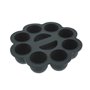 Mini-moule en silicone officiel Ninja [4184J300UK] Compatible avec Ninja Foodi OP100, OP300, OP500, AG301, AG551, Noir