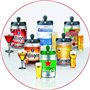 Seb Beertender Tireuse à Bière Machine à Bière Pression Fut 5L Indicateur Température Rouge 70 W VB310510
