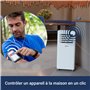 SUNTEC Climatiseur Mobile CoolFixx 2.6 Eco R290 - Climatiseur Portable, Déshumidificateur, Ventilateur, Minuterie programmable, 