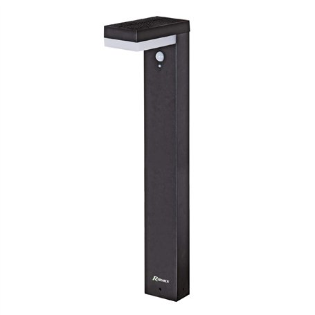 Ribimex - PRLUMSOL1/P75 - Lampadaire Solaire 80 cm Elina - avec capteur