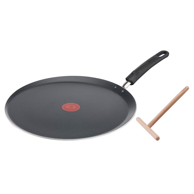 Tefal EASY COOK AND CLEAN Poêle à crêpe 34 cm + répartiteur Galettière antiadhésive Compatible Tous Feux Sauf Induction B5549712
