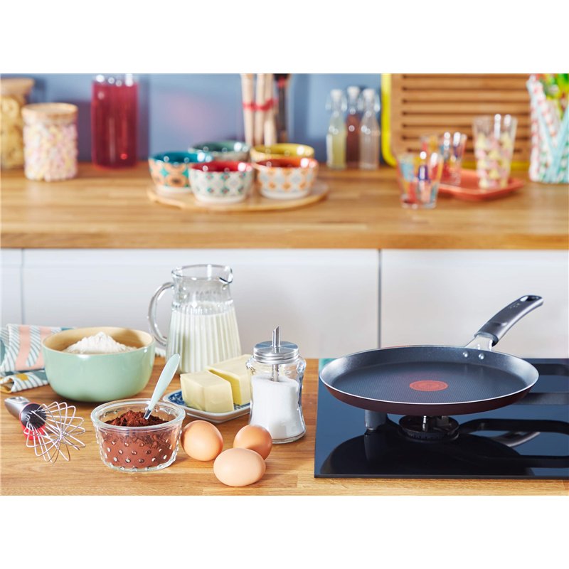 Image secondaire de Tefal EASY COOK AND CLEAN Poêle à crêpe 34 cm + répartiteur Galettière antiadhésive Compatible Tous Feux Sauf Induction B5549712