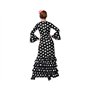 ATOSA déguisement danseuse flamenco noir XL