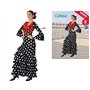 ATOSA déguisement danseuse flamenco noir XL