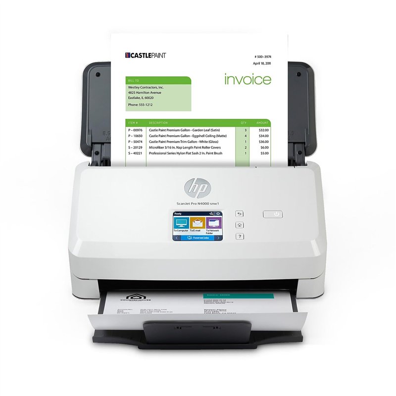 HP ScanJet Pro N4000 snw1 Scanner à feuilles (6FW08A)