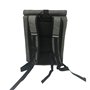yeep.me B.140 Sac à Dos 100% étanche Gris chiné 500 Deniers avec Bande réfléchissante + Pochette Ordinateur 15'' Amovible Inclus