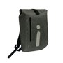 yeep.me B.140 Sac à Dos 100% étanche Gris chiné 500 Deniers avec Bande réfléchissante + Pochette Ordinateur 15'' Amovible Inclus