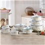 Quid Memory Casserole émaillée acier 18 cm - 200 cl Blanc
