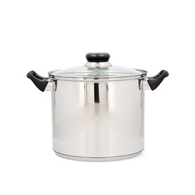 HABITAT QD Casserole en acier inoxydable 20 x 17 cm
