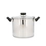 HABITAT QD Casserole en acier inoxydable 20 x 17 cm