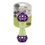 Aime Bi-Matière Silicone/Mousse Jouet pour Chien 3 en 1 Couine Flotte Balle à Friandise Diamètre 19 cm