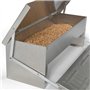 IDMarket - Mangeoire XL pour Poules Distributeur Automatique à pédale en Acier 5 KG