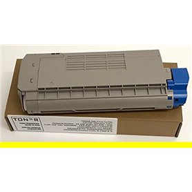 Toner OKI MC760 MC770 MC780 - Jaune - 6000 pages - Code OKI 45396301 - EAN 5031713057659 - Régénéré Made In Italy