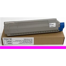 Toner OKI MC861 n dn cdtn MC 861 - Magenta - 10 000 pages - Code OKI 44059254 - EAN 5031713052593 - Régénéré Made in Italy