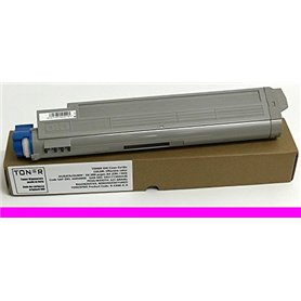 Toner OKI ES3640a3 ES3640pro ES 3640 X a3 pro mfp - Magenta - 16 500 pages - Code OKI 43837106 - EAN 5031713039464 - Régénéré Ma
