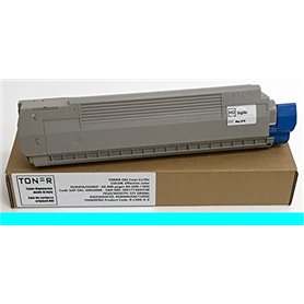 Toner OKI MC860 mc 860 n dn cdn cdn cdn – Cyan – 10 000 pages – Cod OKI 44059211 – EAN 5031713043614 – Régénéré fabriqué en Ital