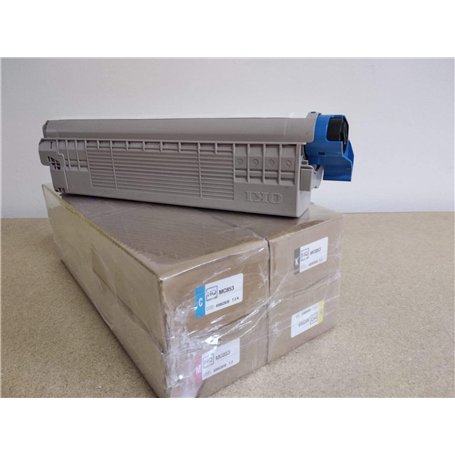 Toner OKI MC861 n dn cdtn MC 861 - Kit 4 couleurs - 10 000 pages - Code OKI 44059253 4 5 6 - EAN 5031713052616-17 - Régénéré Mad