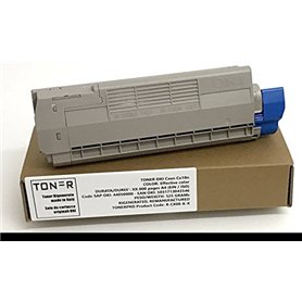 Toner OKI ES6410 6410 - Noir - 8 000 pages - Code OKI 44315320 - EAN 5031713047261 - Régénéré Made in Italy