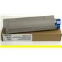 Toner OKI C833 C843 n dn 833 843 - Jaune - 10 000 pages - Code OKI 46443101 - EAN 5031713066811 - Régénéré Made in Italy