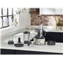Kenwood Multipro Compact+ FDM313SS Robot de cuisine compact avec balance intégrée, lame en acier inoxydable, 3 plateaux de trava