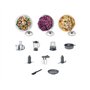 Kenwood Multipro Compact+ FDM313SS Robot de cuisine compact avec balance intégrée, lame en acier inoxydable, 3 plateaux de trava