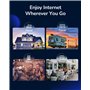Cudy Routeur AC1200 Mbps Double Bande 4G LTE, 867Mbps (5GHz) + 300Mbps (2,4GHz), 150Mbps LTE cat4 Speed, 4 Ports RJ45 10 / 100Mb
