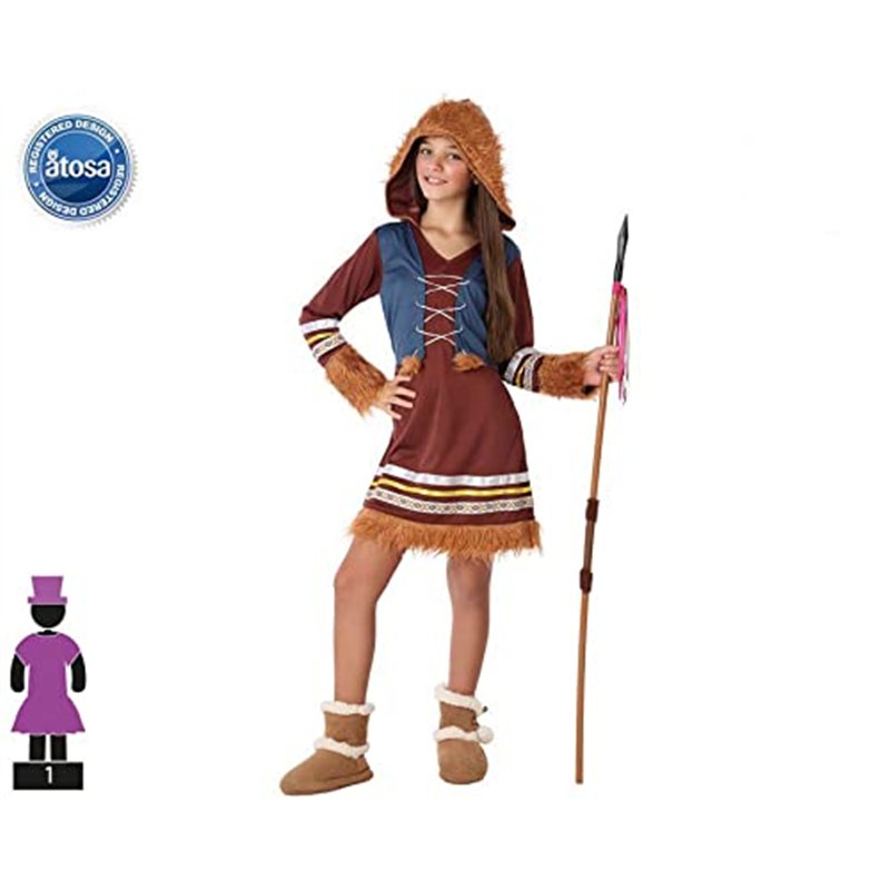 Image secondaire de Atosa déguisement esquimau/esquimaude 5 a 6 años