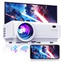 Vidéoprojecteur WiFi Bluetooth, TOPTRO 10000 Lumens Mini Projecteur Full HD Supporte1080P Rétroprojecteur Home Cinéma avec Fonct