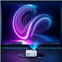 Vidéoprojecteur WiFi Bluetooth, TOPTRO 10000 Lumens Mini Projecteur Full HD Supporte1080P Rétroprojecteur Home Cinéma avec Fonct