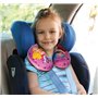TataWay - Coussin de Voyage Princesses Disney, Aurora, Belle, Ariel, Cendrillon, Polyester, Remplissage Perles, Rose, Taille uni