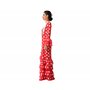 ATOSA déguisement danseuse flamenco rouge M