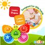 Jouets en bois,Jouets Montessori pour filles et garçons de 2 ans,Puzzles pour tout-petits,Jouets éducatifs pour tout-petits de 2