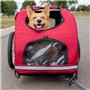 PetSafe Happy Ride Remorque de Vélo Pliable en Aluminium pour Chien Taille M 1 Unité